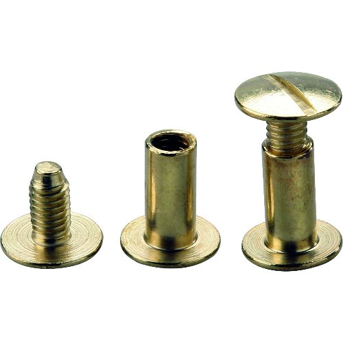 cent Buchschrauben 10mm aus Messing für Befestigungen