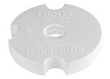 APS Kühlakku , Ø 15 cm, H: 2,5 cm , Polyethylen, weiß