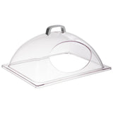 APS GN 1/2 Kuppelhaube , 33 x 28 cm, H: 17 cm , Haube aus SAN