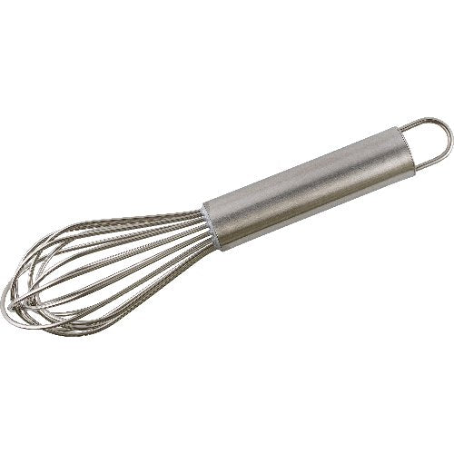 Cookmax Großküchen-Rührbesen 20cm, Edelstahl, für professionelle Küchen