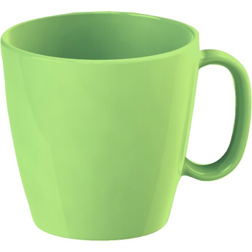 Waca Tasse 0,23L aus Kunststoff PBT, grün, spülmaschinengeeignet