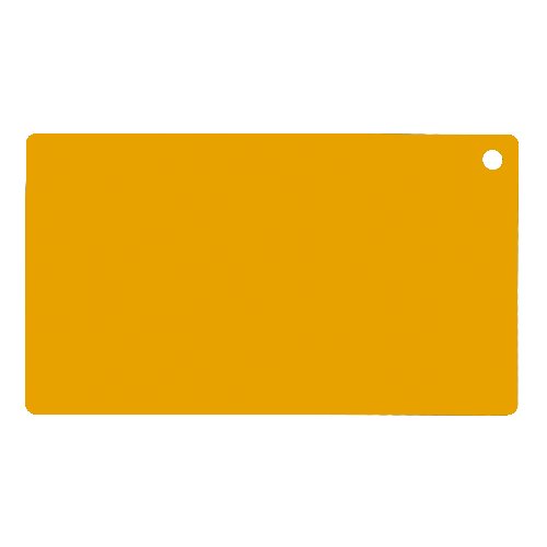 cent Schneidauflage zu Gourmet Board GN 1/1 in gelb, ideal für professionelle Küchen