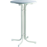 Roma Stehtisch "Roma" Ø 70cm weiß