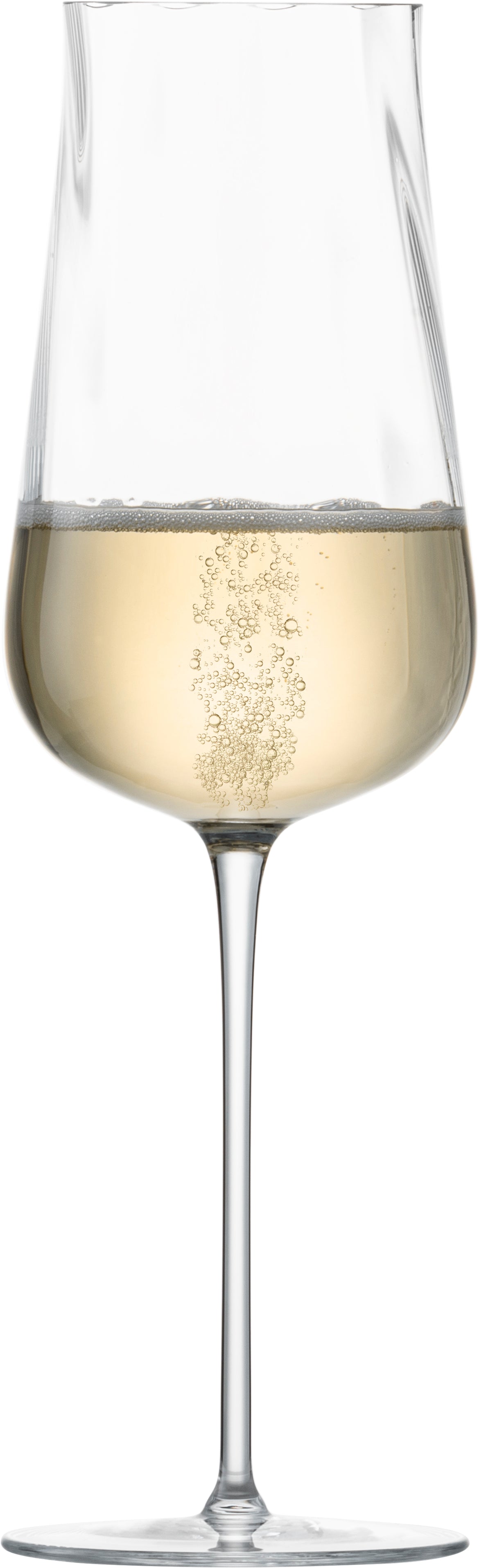 ZwieselGlas Handmade Champagnerglas Marlène 77 für Schaumweine, spülmaschinengeeignet.