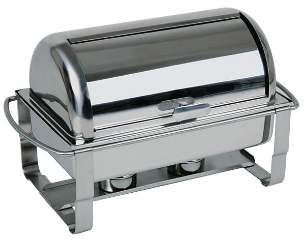 APS Rolltop-Chafing Dish für Buffets und Veranstaltungen, Edelstahl