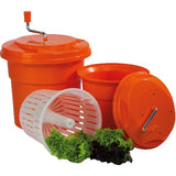 cent Salatschleuder manuell orange PP 12 Liter