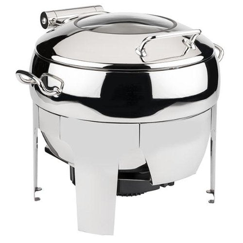 APS Chafing Dish rund, Edelstahl, für Buffets und Veranstaltungen