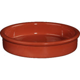 Holst Backform ohne Griffe „Mediterrano“ rund, terracotta, feuerfest bis 250° C Ø 13,8cm, H: 3,0cm, 0,27L, VPE 6
