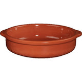 Holst Backform mit Griffe „Mediterrano“ rund, terracotta, feuerfest bis 250° C, VPE 6 Ø 18,5cm, H: 4,5cm