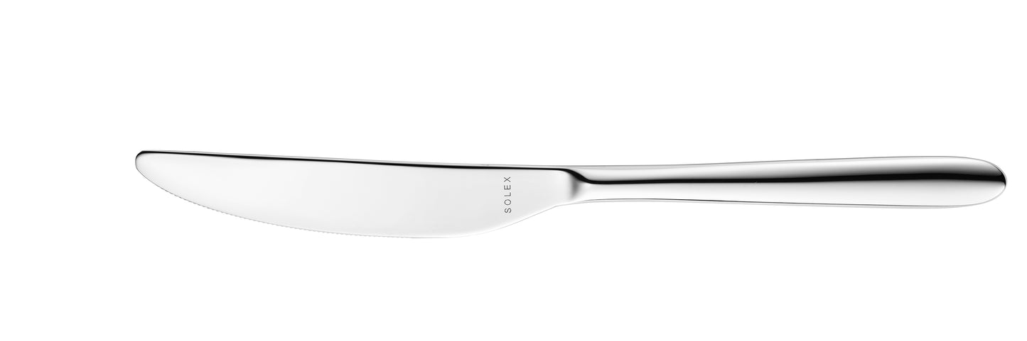 solex GERMANY Menü- / Dessertmesser Vollheft 221 mm für Gastronomie