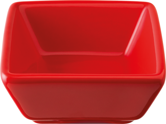 cent Petit Schale Basic 7,6x7,6cm in rot für Gastronomie