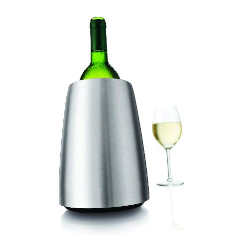 Vacu Vin Sekt- und Weinkühler aus Edelstahl für die Kühlung von Wein und Sekt.