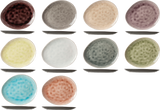 Billiet "Fun" Platte 19,5x16cm farbig sortiert 10er Set