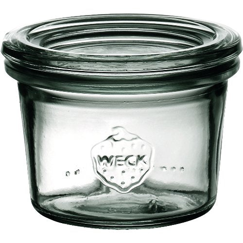 Weckglas Mini-Sturz-Form 80ml für die hygienische Aufbewahrung von Lebensmitteln