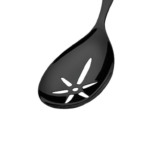 Amefa BUFFET Chafing Dish Löffel geschlitzt PVD schwarz - ideal für Buffets