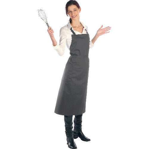 cent Latzschürze Dunkelgrau 100x80 cm für Gastronomie