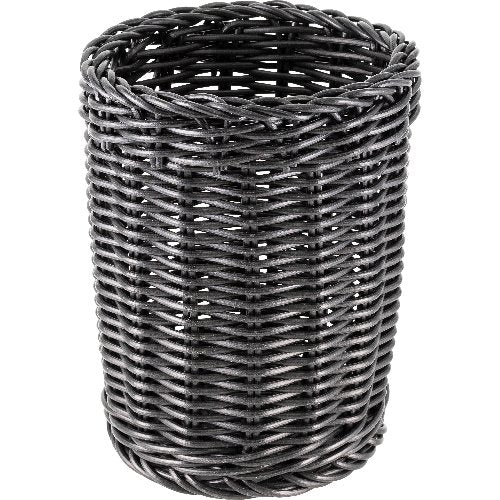 cent Korb Besteck rund 11,5x15cm aus Polypropylen zur Aufbewahrung von Besteck
