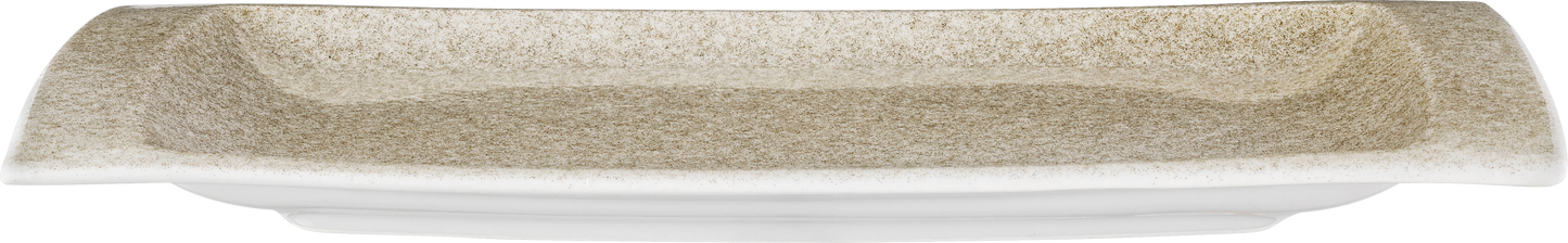 fivestars Shine Sahara Platte flach eckig 28x14,5cm