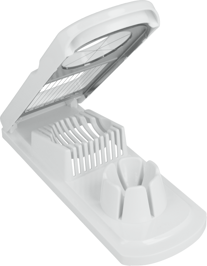 Metaltex Eierschneider 3 in 1 für runde und ovale Eier