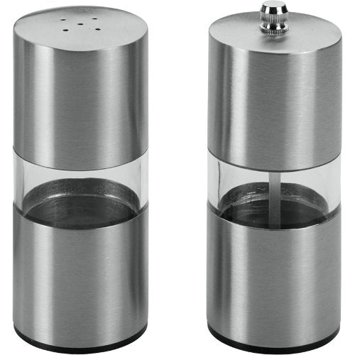 Metaltex Gewürzmühle Salz und Pfeffer 13cm Edelstahl Set