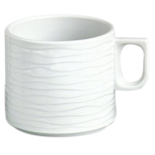 cent Hotelporzellan Curved Tasse für Kaffee, 0,25l, spülmaschinenfest