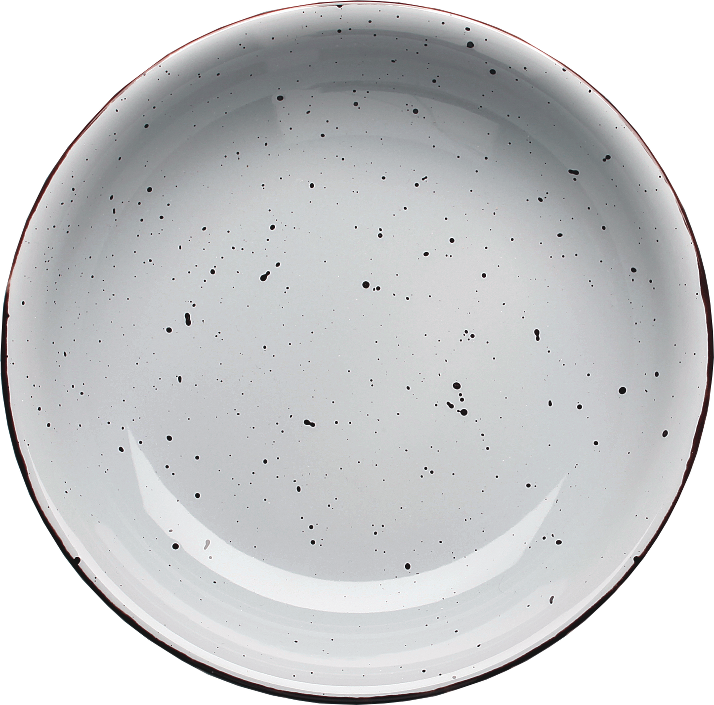 cent Granja tief Teller Ø20cm grau-braun, geeignet für Gastronomie