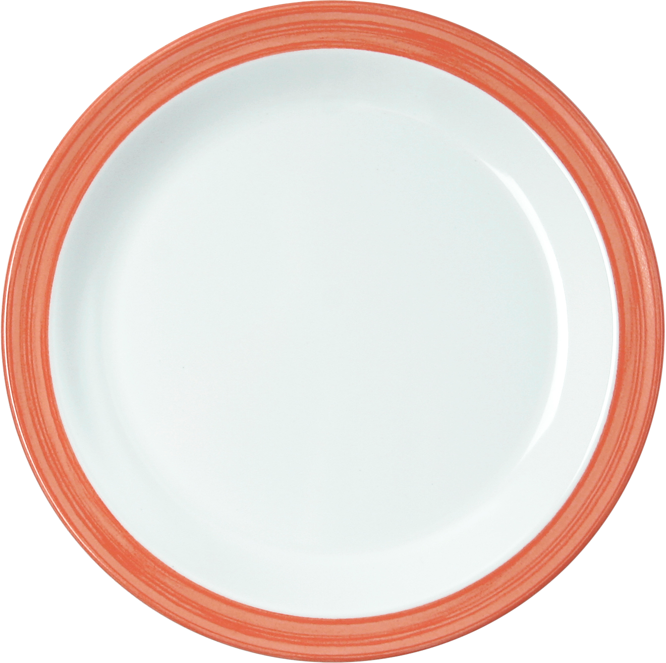 Waca Teller flach Colour Ø19,5cm Melamin orange für Gastronomie