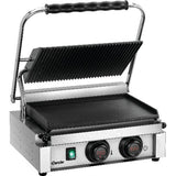 Bartscher Elektro Kontaktgrill "PANINI -MDI" oben gerillt, unten glatt