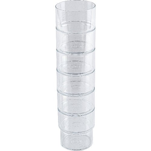 cent Trinkbecher transparent aus Styrolacrylnitril für Gastronomie, spülmaschinengeeignet
