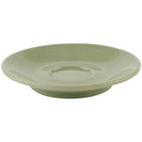 APS Espressountertasse -SNUG- , Ø 11,5 cm, H: 2 cm , Porzellan, grün