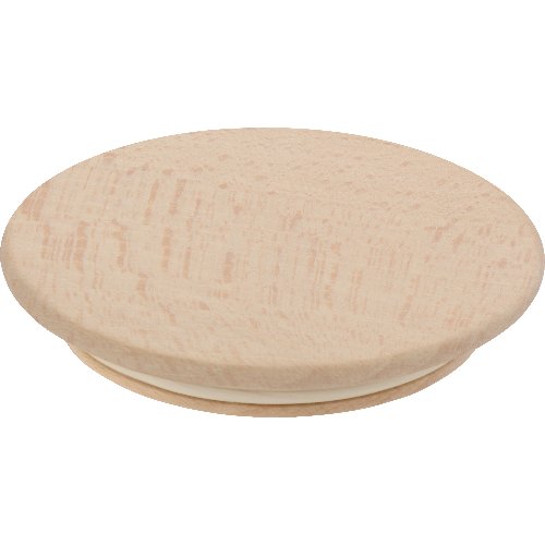 Weck Holzdeckel Buche mit Silikonring für Weck Glas Ø 10cm