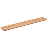 Comas Buffet-Präsentation "OAK" Eiche/Edelstahl Holzplatte 12x80x1,5cm Eiche