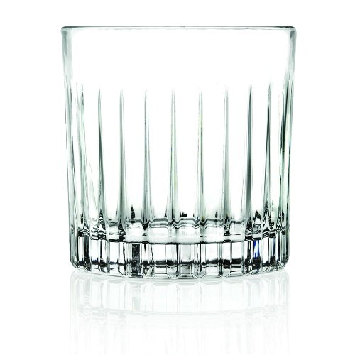 cent Glasserie Stripe Whiskyglas 350ml für stilvolle Präsentation von Whisky