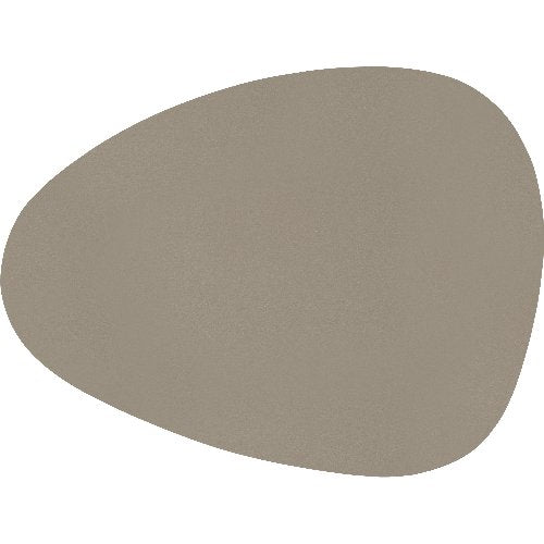 ziczac Platzset Togo in taupe, pflegeleicht und elegant für Gastronomie