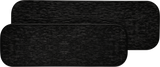 fivestars "Lavanit" schwarz Platte 25,1x8,5cm VPE 4