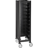 WAS Germany Tablettwagen 1/1 GN 165x44,5x60cm schwarz