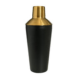 fivestars "Rooftop" schwarz-gold Cocktailshaker, Edelstahl, 650ml
