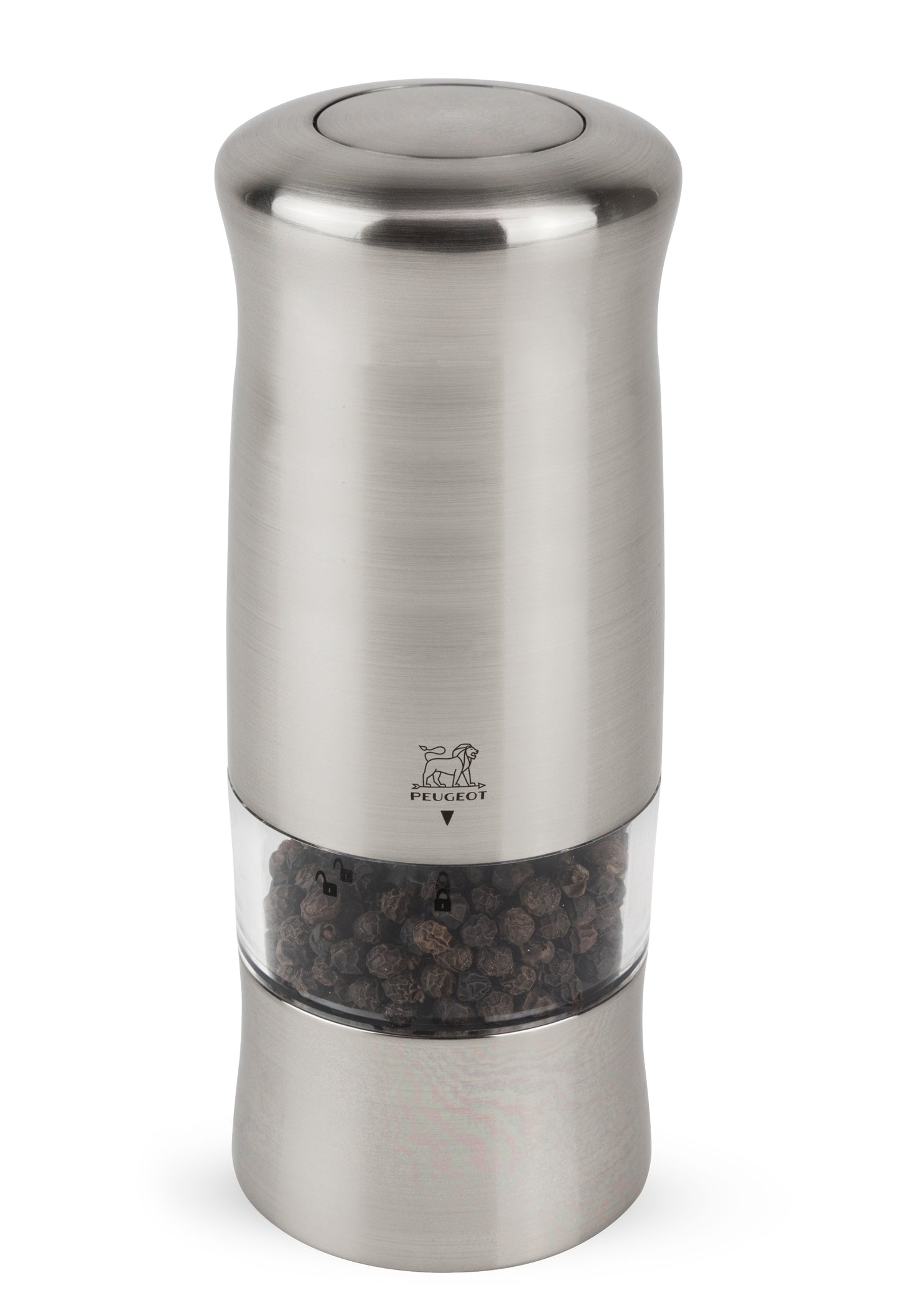 Elektrische ZELI Pfeffermühle von PEUGEOT für präzises Würzen in der Gastronomie.