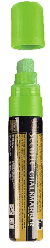 G. Vermes Kreidemarker 7-15 mm grün für glatte Oberflächen
