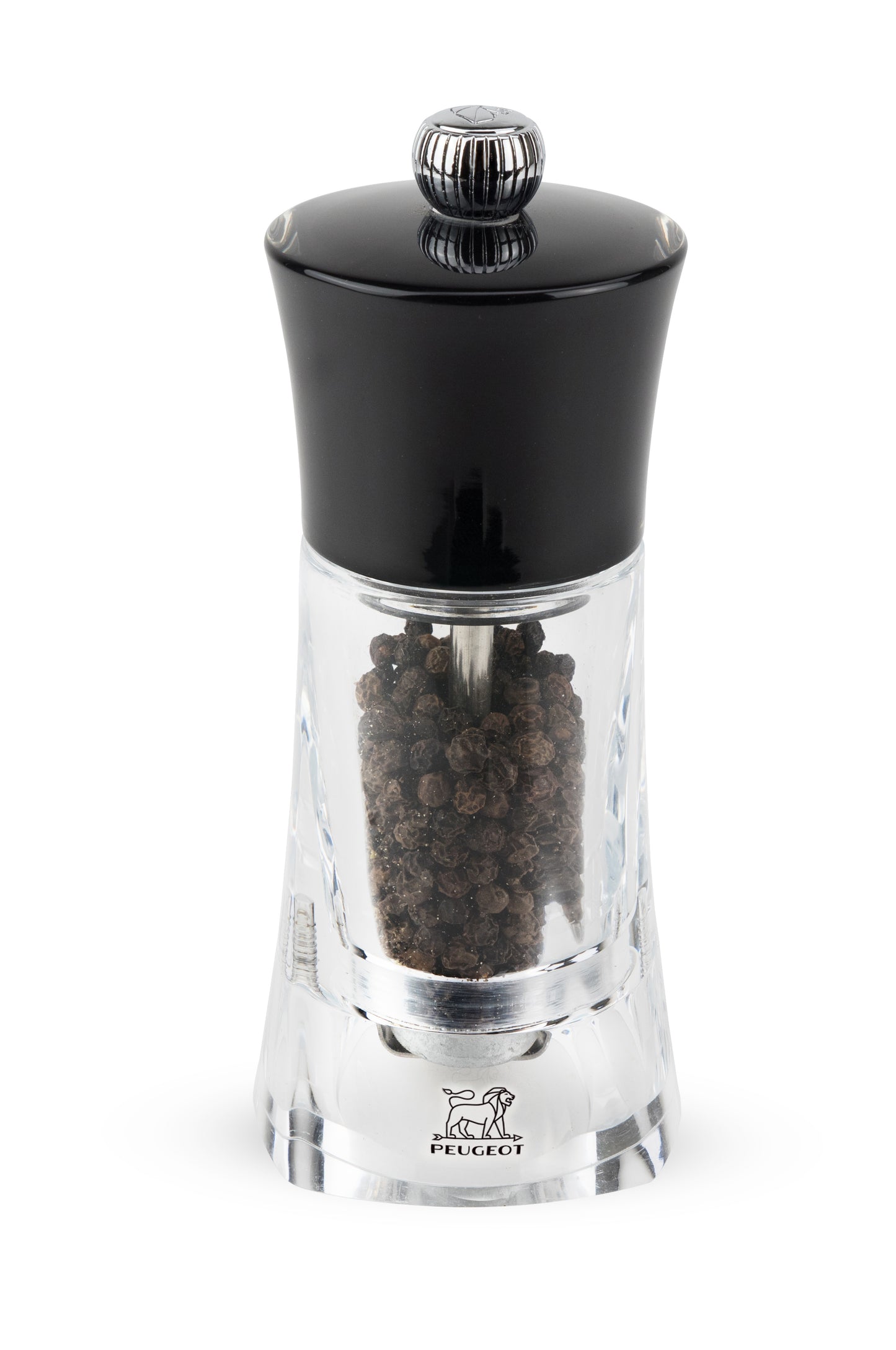 MOLÈNE Pfeffermühle schwarz 14 cm für frischen Pfeffer am Tisch.