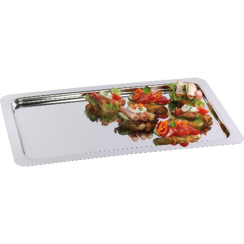 APS Serviertablett Edelstahl GN 1/1 für Gastronomie