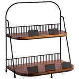APS 2-stufige Etagère , 35,5 x 21 cm, H: 40 cm , Set bestehend aus: