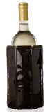 Vacu Vin Kühlmanschette schwarz, Ø10,3cm H:17,9cm, Kunststoff