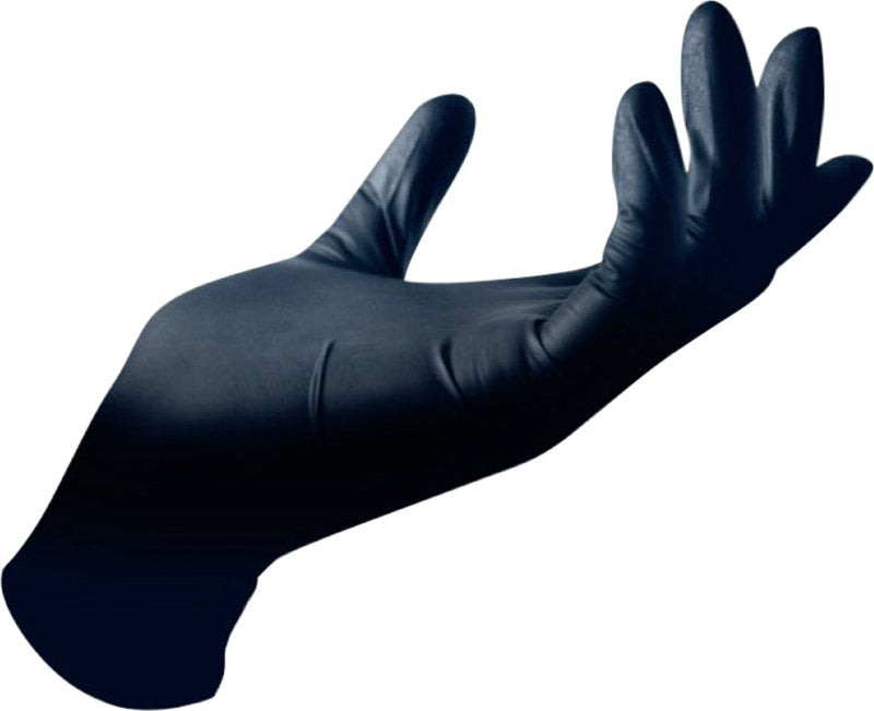 Franz Mensch Nitrilhandschuhe puderfrei schwarz 100er Pack Gr. 9/L – HINSCHE Onlineshop