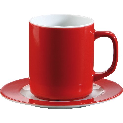 cent Kaffee-Becher System 0,3l rot für Gastronomie