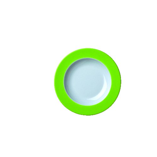 cent Teller tief Barista Ø22,5cm in limette, ideal für Gastronomie