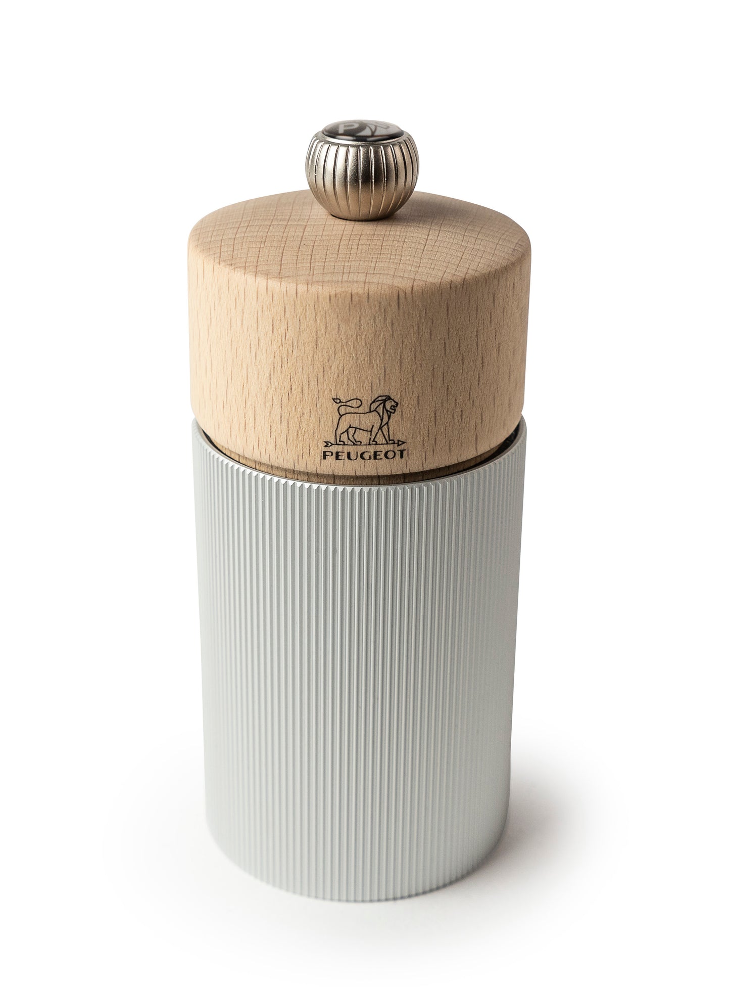 PEUGEOT Pfeffermühle aus Aluminium und Holz für den Gastronomieeinsatz