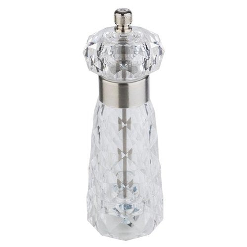 APS Salzmühle -DIAMOND- aus Acryl und Edelstahl, ideal für Gastronomie