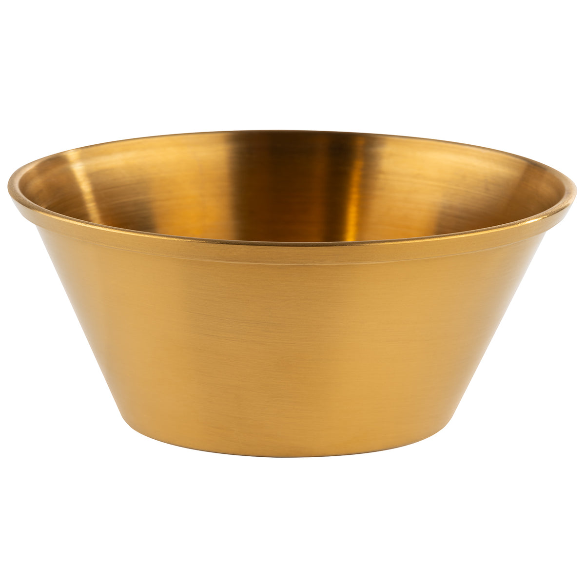 APS Dipschälchen aus Edelstahl im Gold-Look, ideal für Dips und Saucen