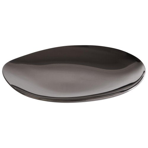 APS Teller -PEBBLES- 4er Set aus Edelstahl für kreative Präsentationen